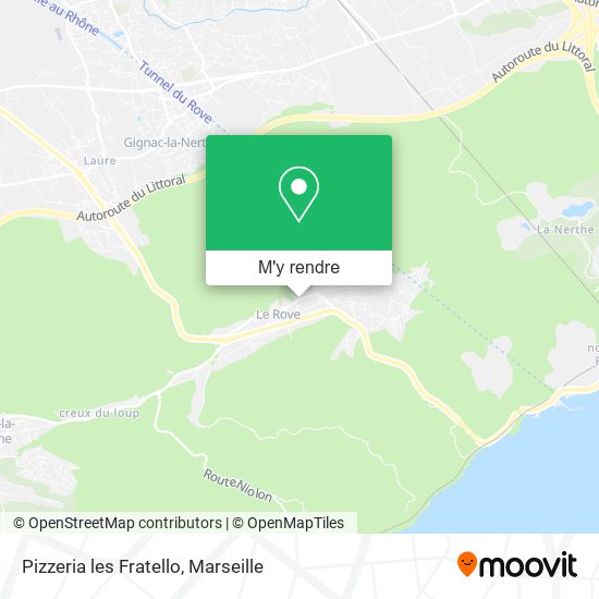 Pizzeria les Fratello plan