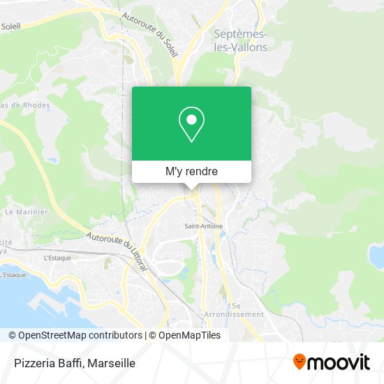 Pizzeria Baffi plan