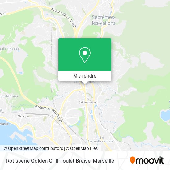 Rôtisserie Golden Grill Poulet Braisé plan