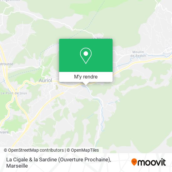 La Cigale & la Sardine (Ouverture Prochaine) plan