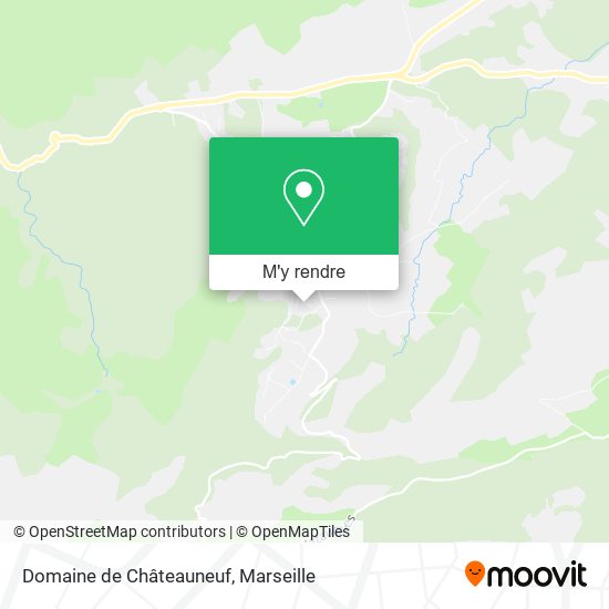 Domaine de Châteauneuf plan