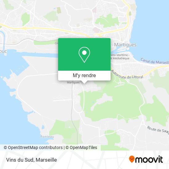 Vins du Sud plan