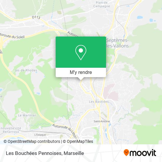 Les Bouchées Pennoises plan