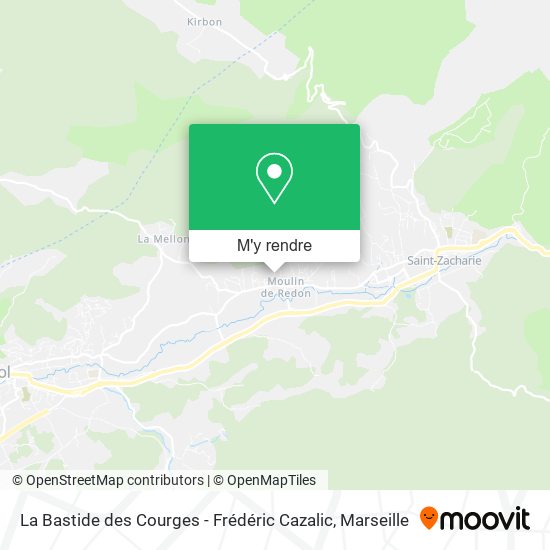 La Bastide des Courges - Frédéric Cazalic plan