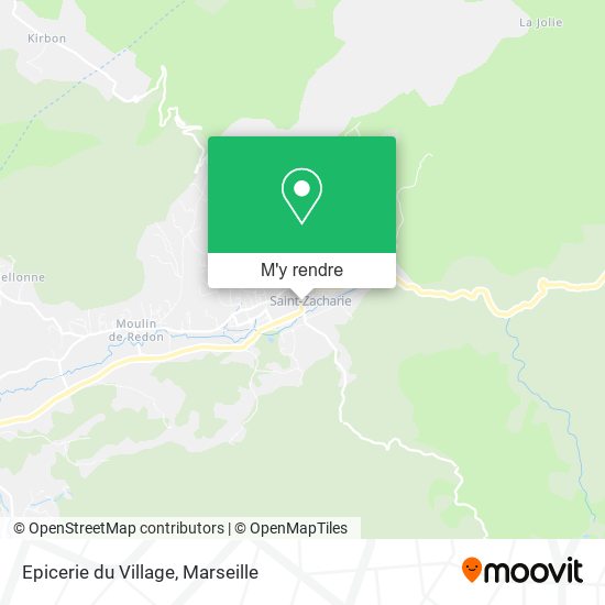 Epicerie du Village plan