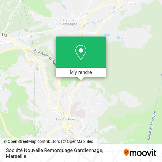 Société Nouvelle Remorquage Gardiennage plan
