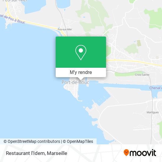 Restaurant l'Idem plan