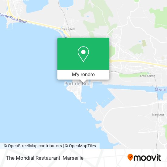 The Mondial Restaurant plan