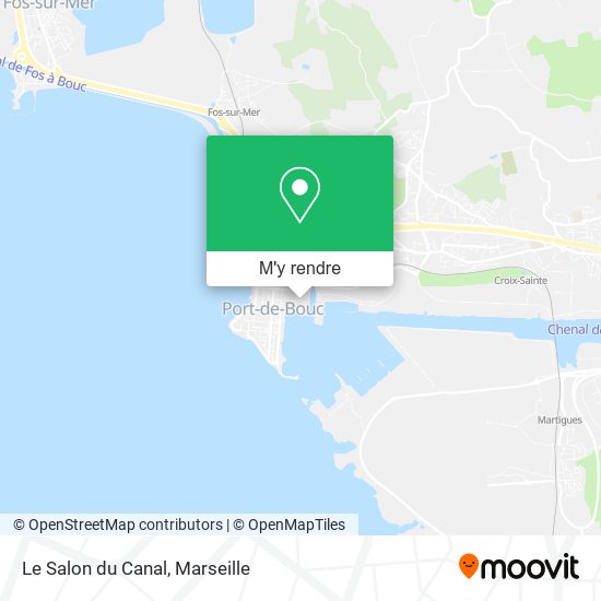 Le Salon du Canal plan