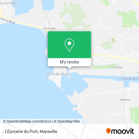 L'Épicerie du Port plan