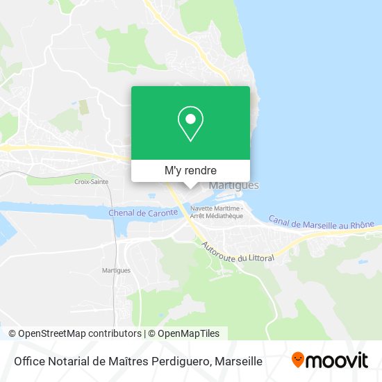 Office Notarial de Maîtres Perdiguero plan