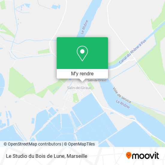Le Studio du Bois de Lune plan