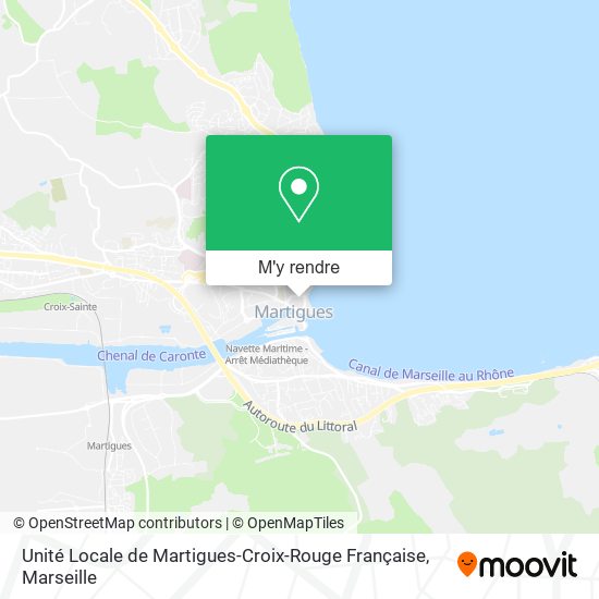 Unité Locale de Martigues-Croix-Rouge Française plan