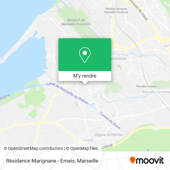 Résidence Marignane - Emeis plan