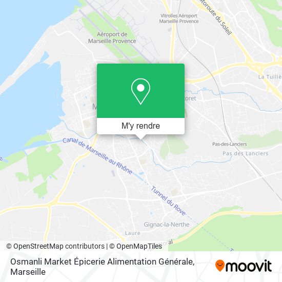 Osmanli Market Épicerie Alimentation Générale plan