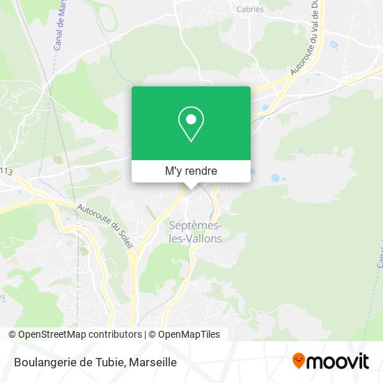Boulangerie de Tubie plan