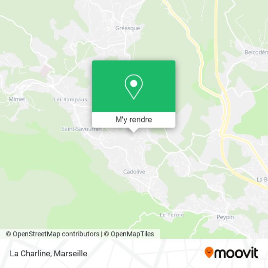 La Charline plan