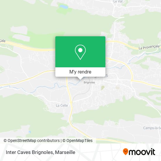 Inter Caves Brignoles plan