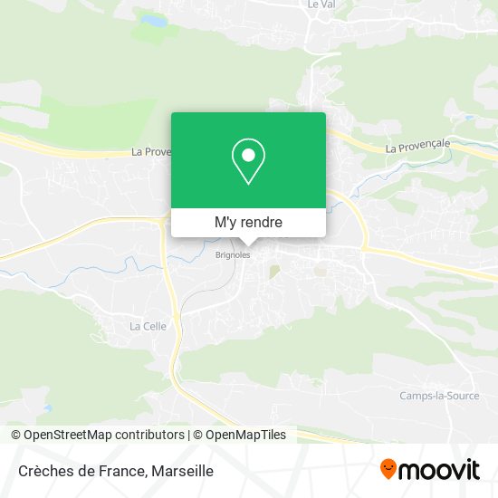 Crèches de France plan