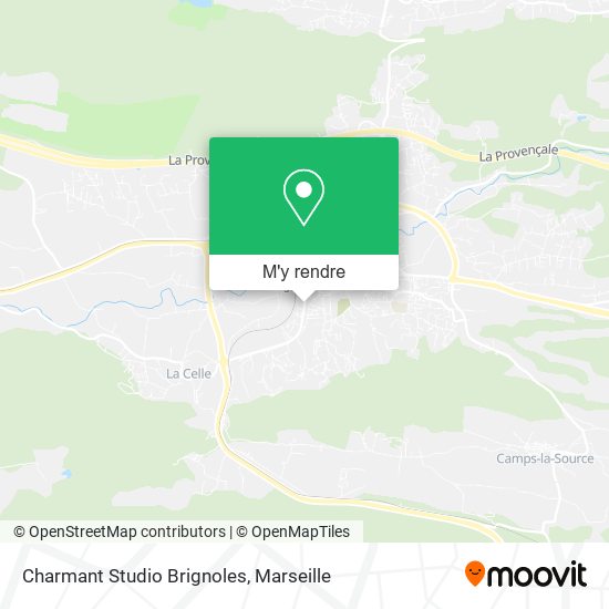 Charmant Studio Brignoles plan