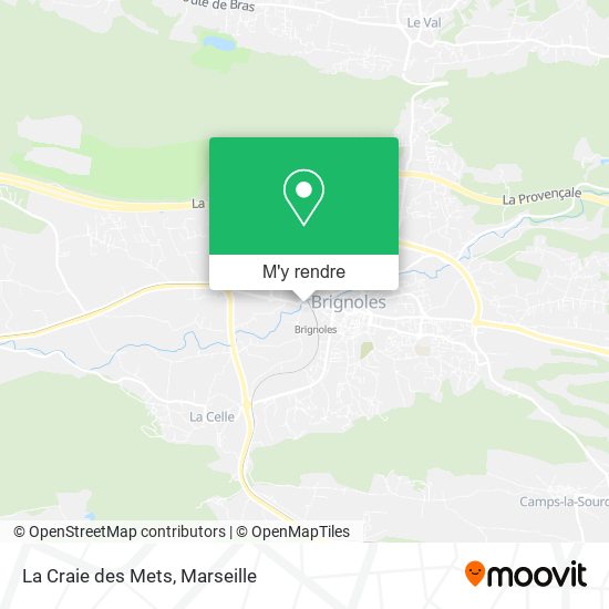 La Craie des Mets plan
