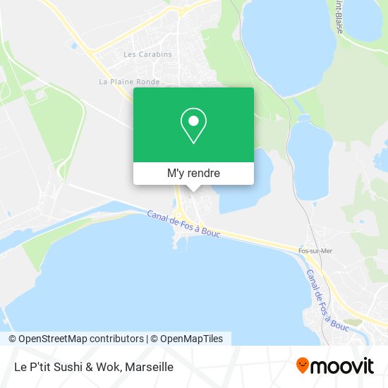 Le P'tit Sushi & Wok plan