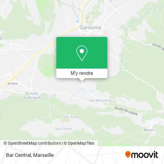Bar Central plan