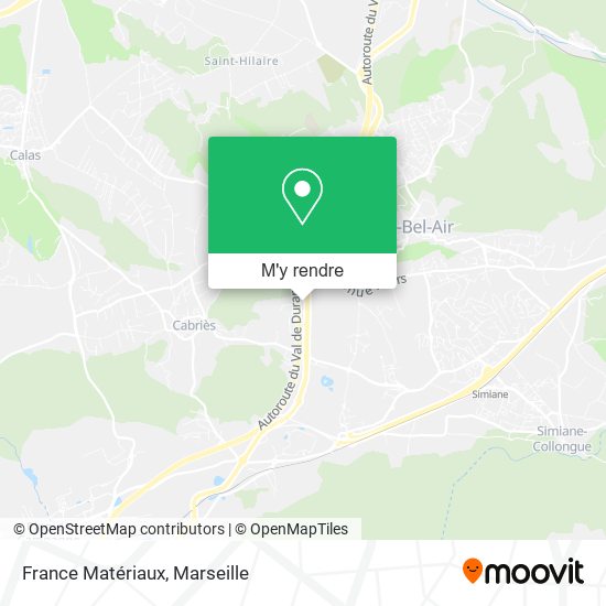 France Matériaux plan