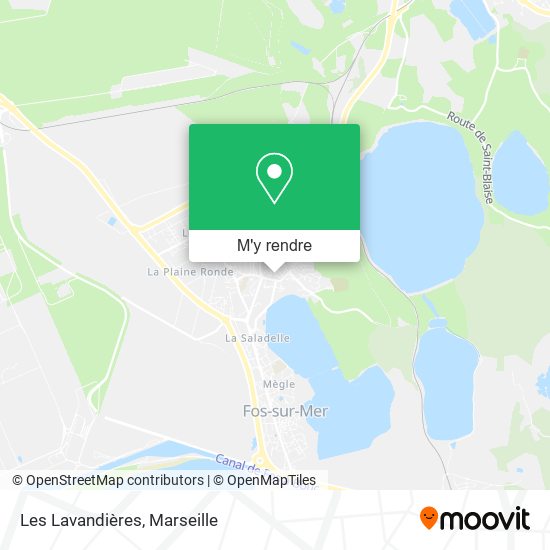 Les Lavandières plan