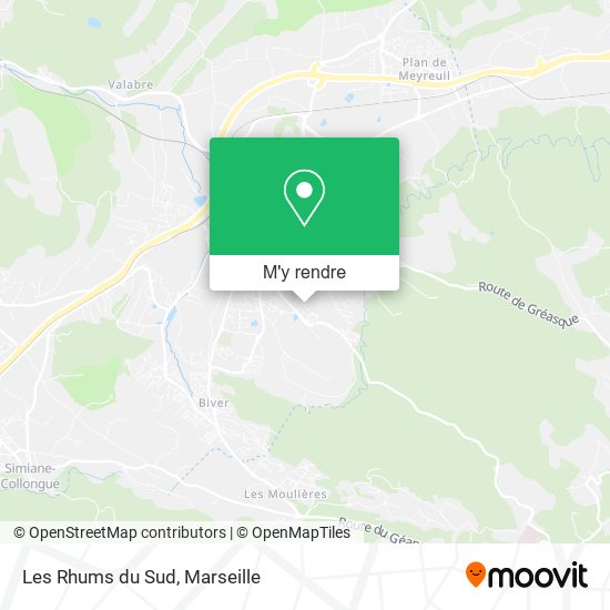Les Rhums du Sud plan