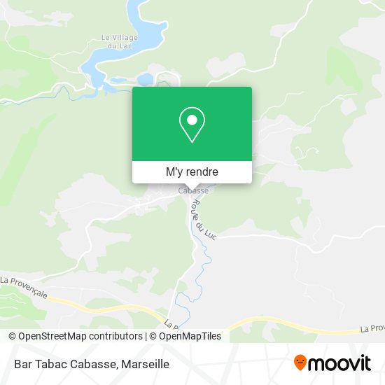 Bar Tabac Cabasse plan