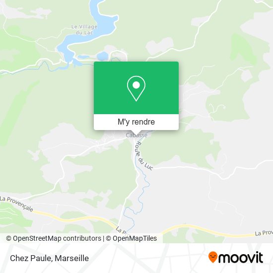 Chez Paule plan