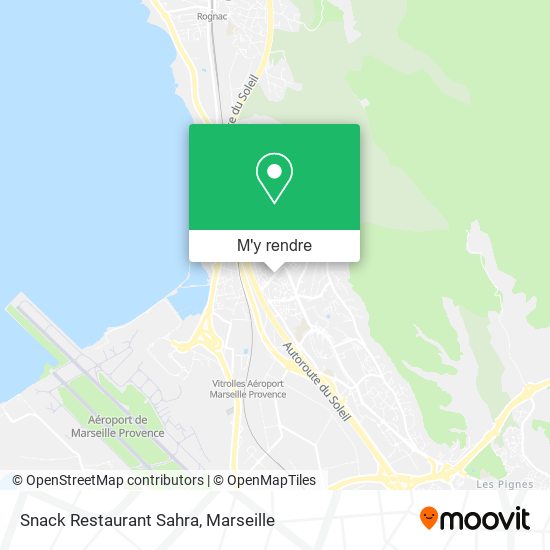 Snack Restaurant Sahra plan