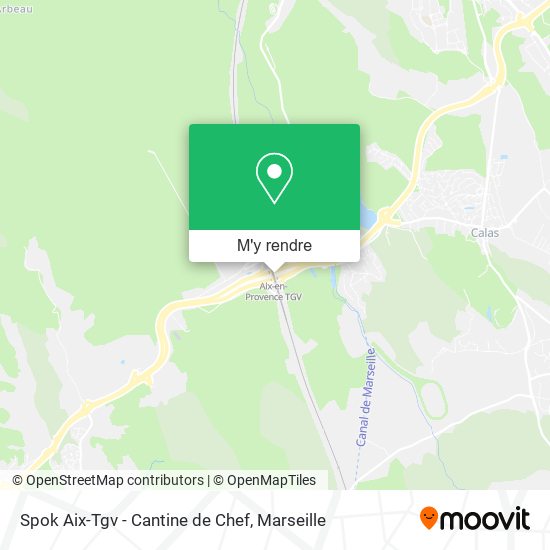 Spok Aix-Tgv - Cantine de Chef plan