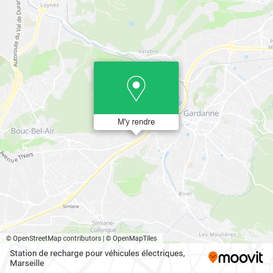 Station de recharge pour véhicules électriques plan