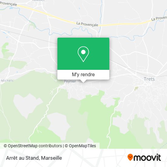 Arrêt au Stand plan
