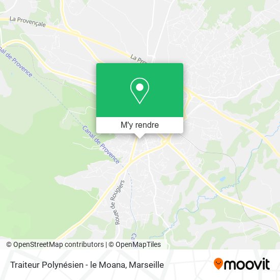 Traiteur Polynésien - le Moana plan