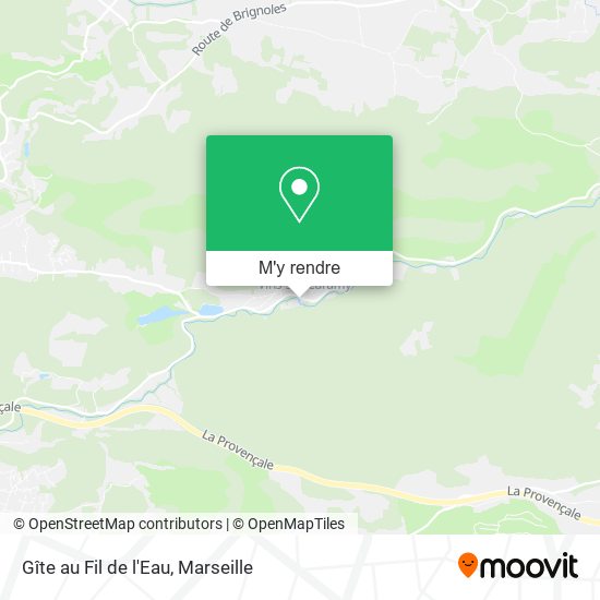 Gîte au Fil de l'Eau plan