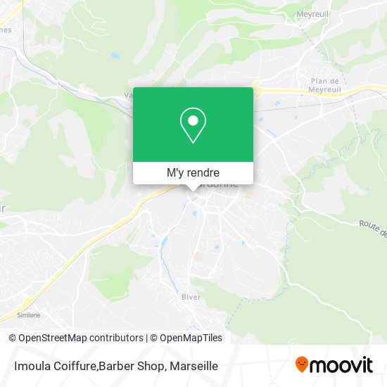 Imoula Coiffure,Barber Shop plan