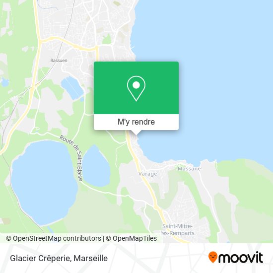 Glacier Crêperie plan