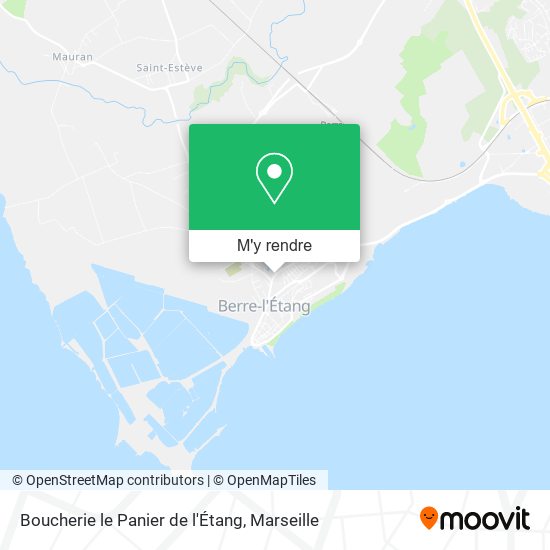 Boucherie le Panier de l'Étang plan