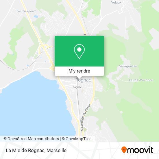 La Mîe de Rognac plan