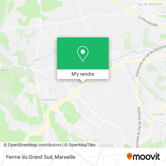 Ferme du Grand Sud plan