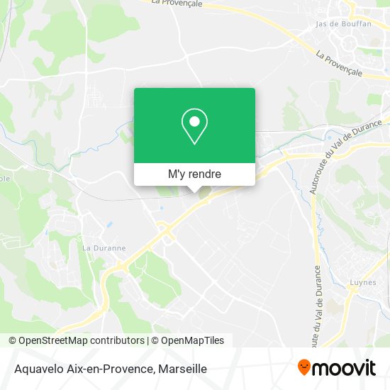Aquavelo Aix-en-Provence plan