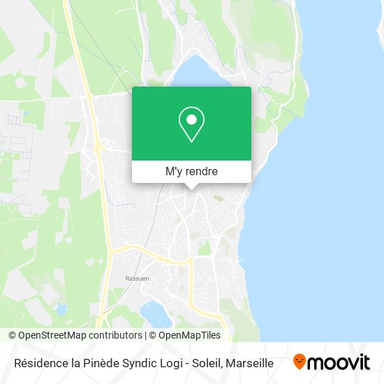 Résidence la Pinède Syndic Logi - Soleil plan