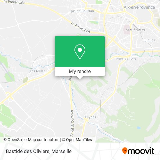 Bastide des Oliviers plan