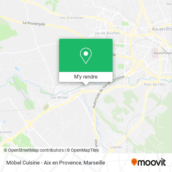 Möbel Cuisine - Aix en Provence plan