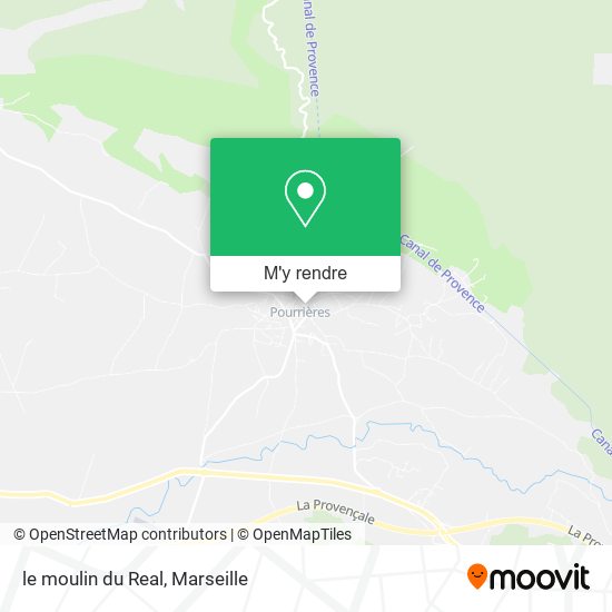 le moulin du Real plan