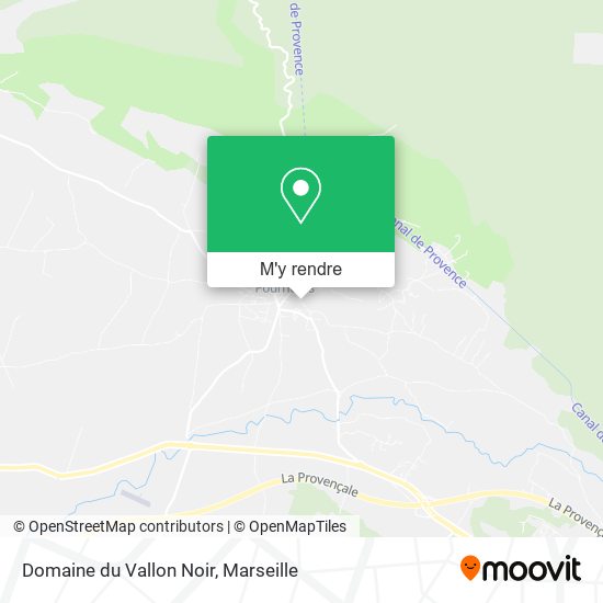 Domaine du Vallon Noir plan