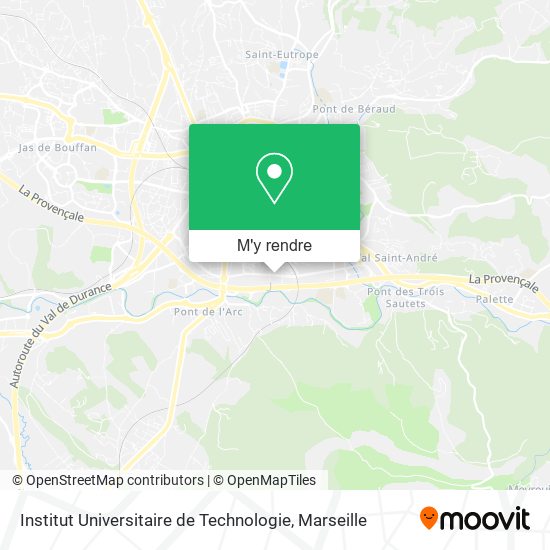 Institut Universitaire de Technologie plan
